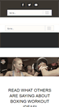 Mobile Screenshot of boxingworkoutideas.com